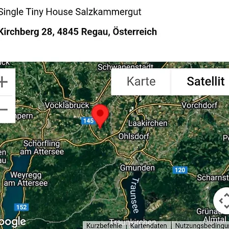 Dağ evi Single Tiny House Salzkammergut Regau